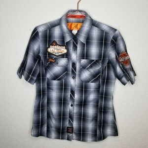 Old School Harley Davidson Las Vegas Staff Short Sleeve